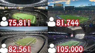 7 BIGGEST NFL Stadiums of 2023