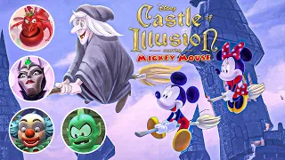 Castle of Illusion Starring Mickey Mouse - Full Game Walkthrough