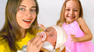 New baby Song | Kids Song by Maya and Mary