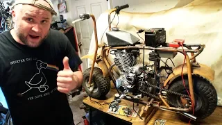 PZ30 Carb Jets / Seal Gas Tank / Wiring - DoodleBastard Engine Swap - 18