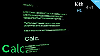 하츠네미쿠 16th HC special ( Calc , 한글자막 )