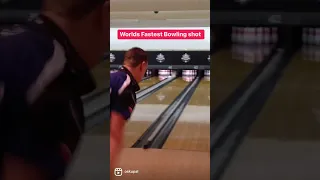 Worlds Fastest Bowling Shot