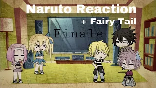 Naruto Reaction on AMV Part 4 + Fairy Tail || Gacha Life