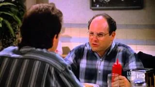 Seinfeld - Jerry's telling George about last night "The Pantie Remark ".