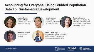 Webinar – Accounting for Everyone: Using Gridded Population Data For Sustainable Development