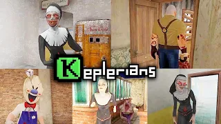All Keplerians Horror Games Battle | Evil Nun - Ice Scream 5