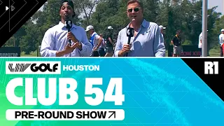 LIV GOLF HOUSTON | PRE-ROUND SHOW  | ROUND 1 | JUNE 7, 2024