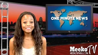 One Minute News: Cavaliers Vs Warriors & Alicia Keys' No Makeup Movement- Meeko TV