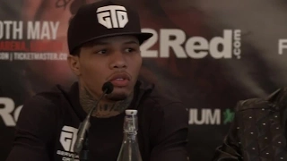 Floyd Mayweather gets heated at the Gervonta Davis v Liam Walsh press conference