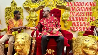 A Nigerian King in Ghana address citizenship for African Americans