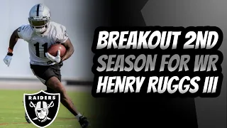 Las Vegas Raiders Are Banking On A Big Breakout Season For Henry Ruggs III