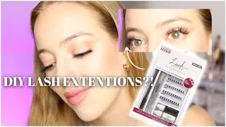 DIY Lash Extensions | Kiss DIY Lash Extension Kit HONEST Review | Rachie Demp 2022