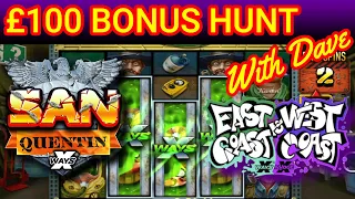 £100 BONUS HUNT - XWAYS HOARDER DOES IT AGAIN !? - EAST COAST VS WEST COAST ON £1 ! - BOOK OF DUAT