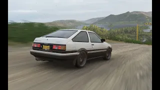 Forza Horizon 5 AE86 Downhill Race(AWD)