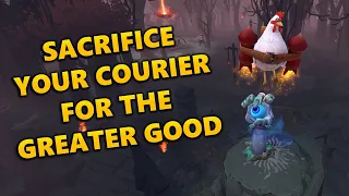 Scouting out smokes with your courier | +1 MMR Tips & Tricks Dota 2 7.31d