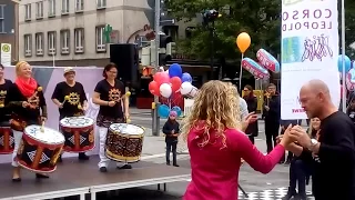 October Festival 2017 in Munich (Germany) : Amazing Drums Band & Couple Dance