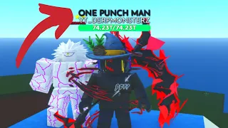 I BECAME ONE PUNCH MAN in this new OPM Game!! | Roblox