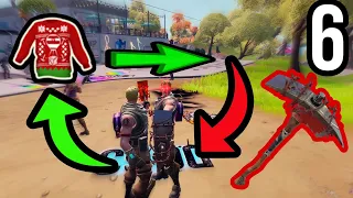 Copying Players Combos in Fortnite |Party Royale| Part 6