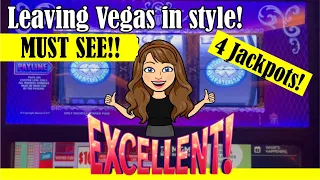 🔴Epic Streak on Double Top Dollar! 🎰 Perfect Way To End a Vegas Vacation!