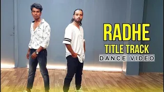 Radhe Title Track Dance Video | Radhe | Salman Khan | Disha Patani | Pankaj Choreography | SDS