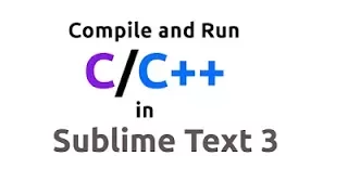 Compile and Run C program using Sublime Text