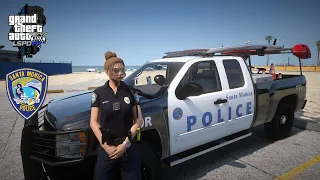 [NO COMMENTARY] GTA V LSPDFR | SMPD, PATROL ON THE BEACH!