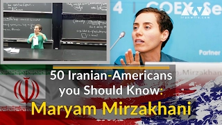 50 Iranian-Americans you Should Know: Maryam Mirzakhani