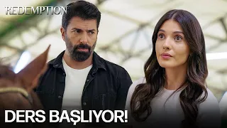 Hira, Orhun ve Karayel’in karşısında büyüleniyor! 😍 | Esaret 195.Bölüm