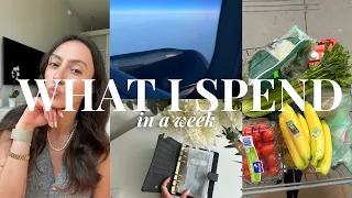 WHAT I SPEND IN A WEEK *ouch* | wedding guest cost + expensive week at home (1 hour long VLOG)