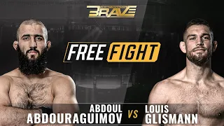 FREE FIGHT | Abdoul Abdouraguimov VS Louis Glismann - BRAVE CF 44