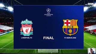 PES 2020 | Liverpool vs Barcelona | Final UEFA Champions League UCL | Messi vs Salah | Gameplay PC