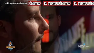 😢Juanfe Sanz rompe a llorar en el tertuliómetro más emocionante