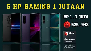 HP 1jtan TERKUAT !! 5 HP GAMING 1 JUTAAN TERBAIK  2022 dengan SOC Snapdragon 8 Series....