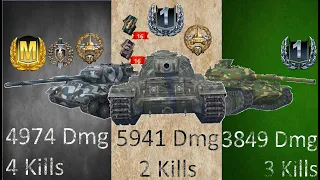 WoT Blitz Ace Tanker & Class I |Leopard 1 & FV215b & STB-1 | A_S_A_PRO