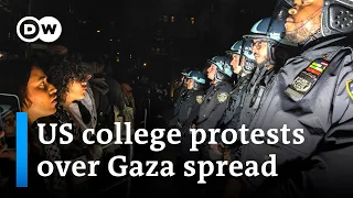 Student protests expand: How the war in Gaza is becoming a domestic issue in the US | DW News