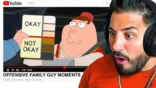 Family Guy Most Offensive Moments 4! (Reaction)