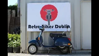 Piaggio Vespa PX125 - full restoration 1978 piaggio vespa scooter with sidecar - Review/overview