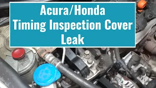 Timing Chain Inspection Cover leak
