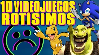 TOP 10 Los VideoJuegos MÁS ROTOS de la Historia [BUGS Y GLITCHES]