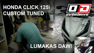 Honda Click 125i Lumakas hatak! | Overdrive Moto | Philippines | Remap