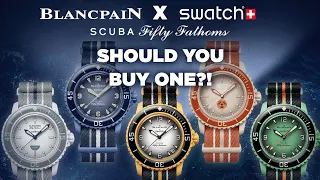 The Blancpain X Swatch Scuba Fifty Fathoms Is Here - But Should You Buy One?!