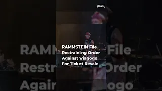 Rammstein File Restraining Order Against Viagogo For Ticket Resale