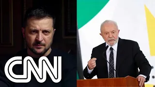 Zelensky diz que convidou Lula para visitar a Ucrânia | CNN PRIMETIME