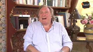 Interview avec Gérard Depardieu, comédien français, vedette internationale
