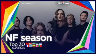 Eurovision 2021 - National Final Season: My Top 30 (So Far - 22/1/2020) (🇦🇱🇧🇾🇧🇬🇪🇪🇫🇮🇫🇷🇱🇹🇳🇴🇵🇹)