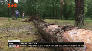 Шаровая молния и град: в Ровенской области прошелся ураган