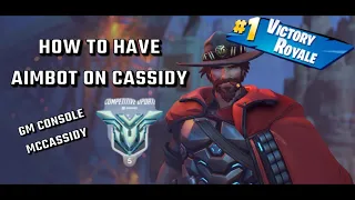 Console GM Cassidy sensitivity and aim training