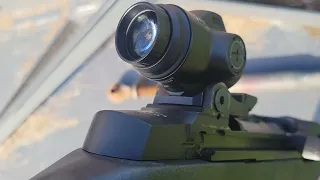 m1a scout with some really cool features and a new scope mount