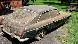 MGB GT Barn Find pt. 2