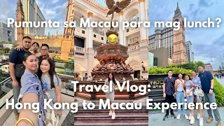 Hong Kong to Macau Day Tour and Commute Experience via Shuttle Bus